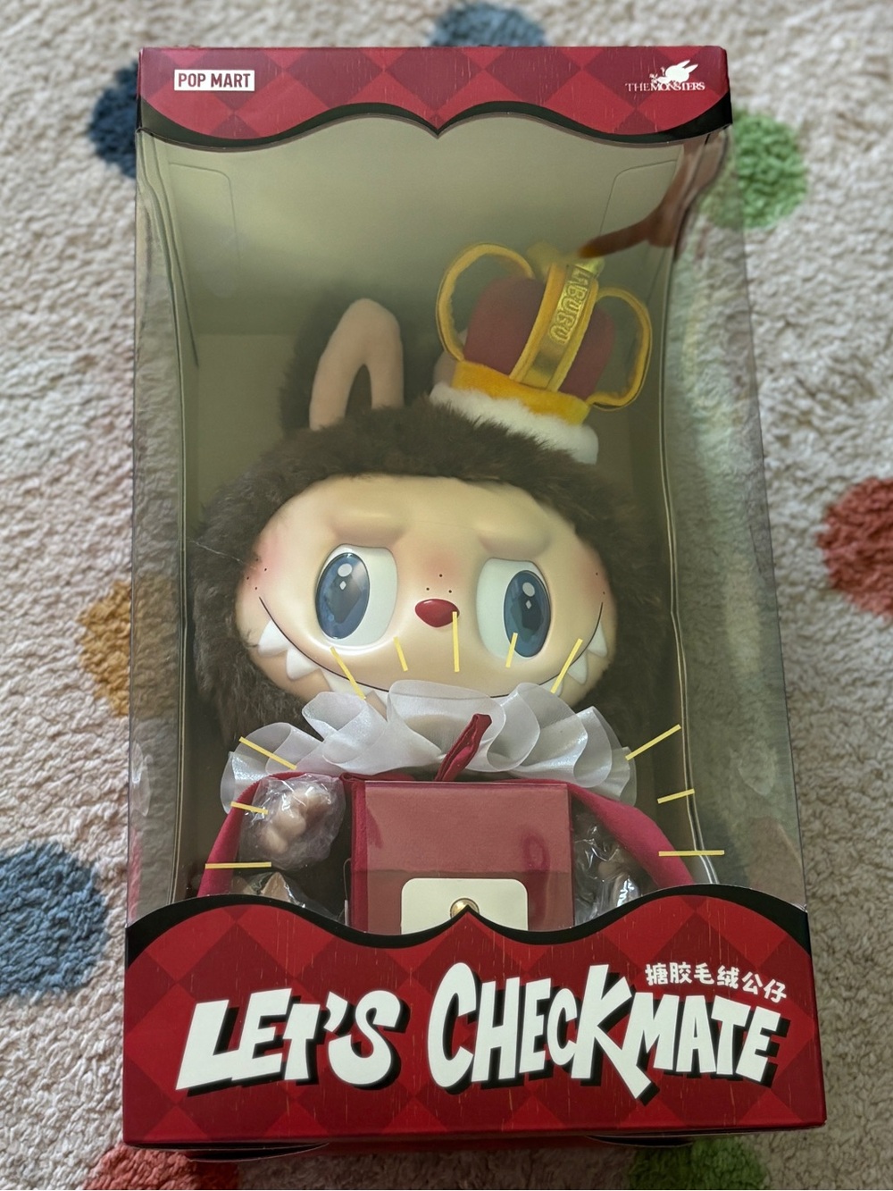 THE MONSTERS Let's Checkmate Series-Vinyl Plush Doll